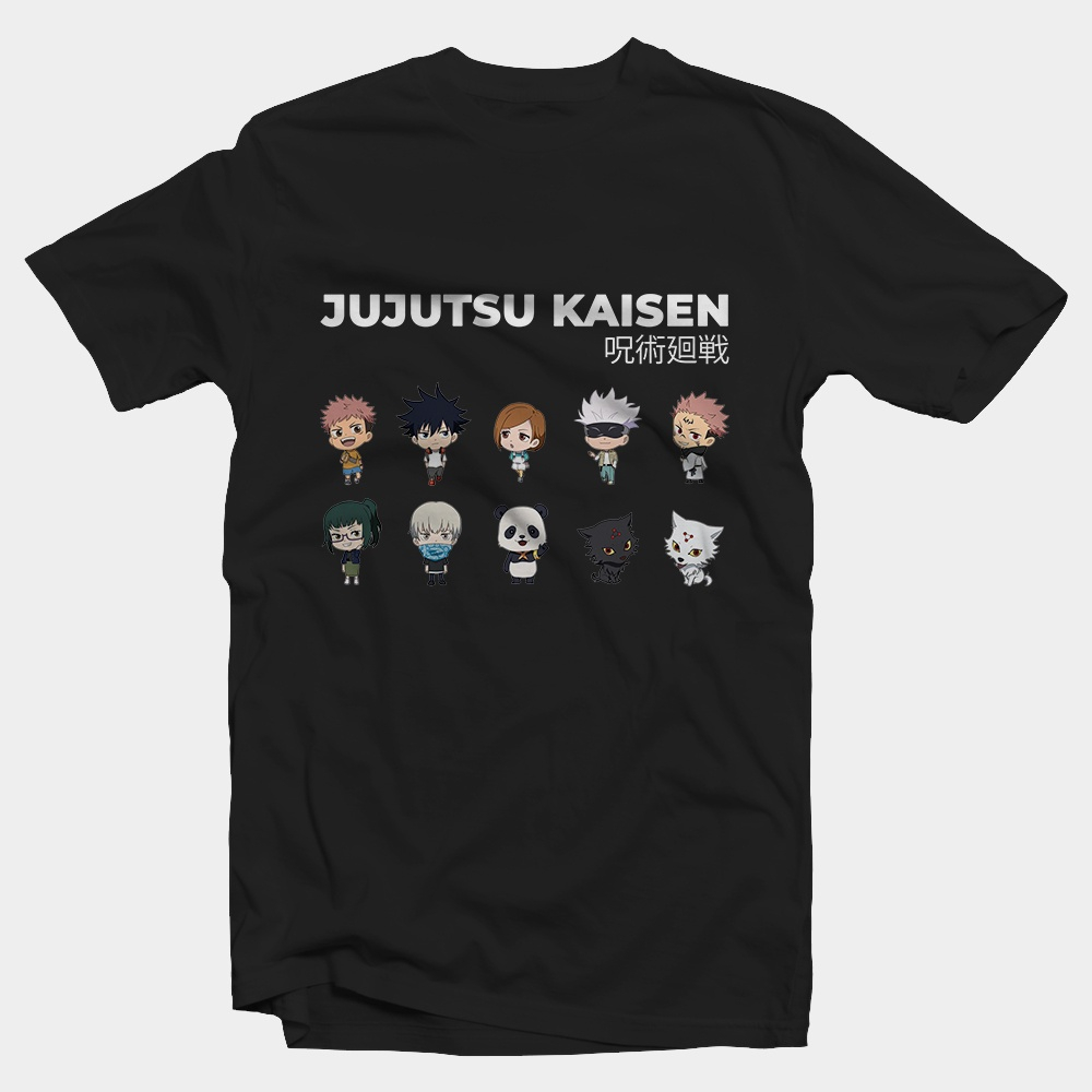 Kaos Film Jujutsu Kaisen Chibi / Kaos Anime Jujutsu Kaisen