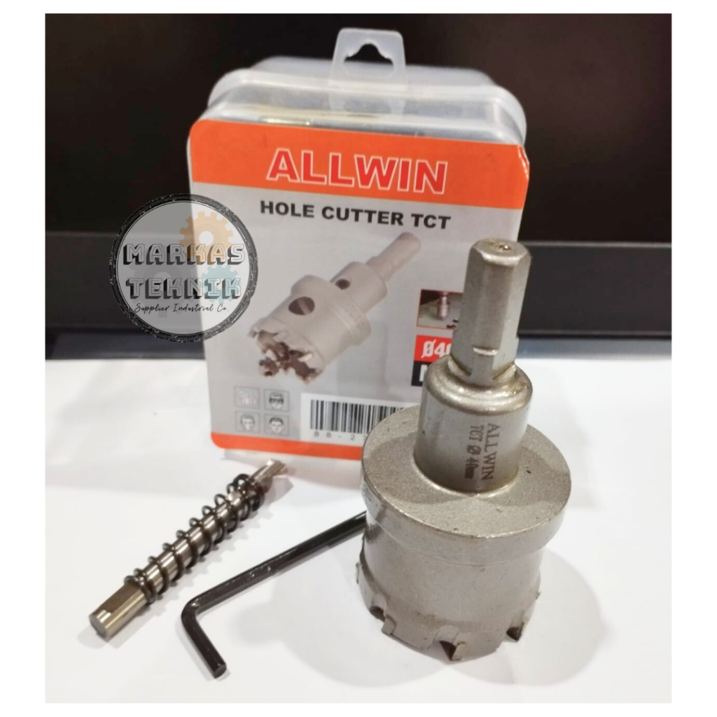 ALLWIN Holesaw Hole Cutter TCT 40MM / Hole Saw Pelubang TCT 40 MM