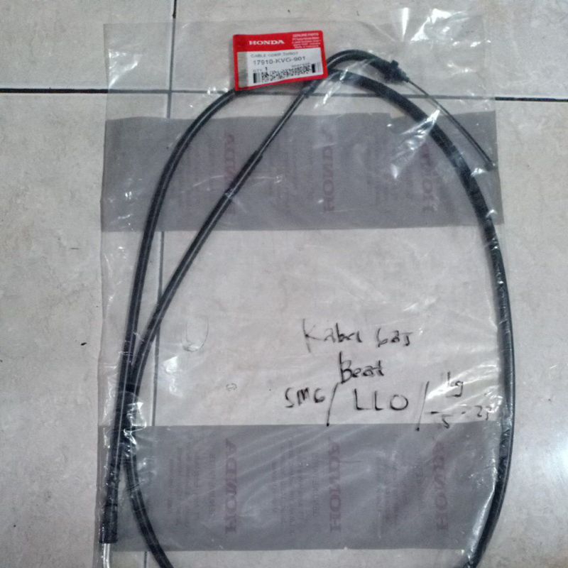 Kabel Gas Honda Beat Karbu ORIGINAL HONDA AHM