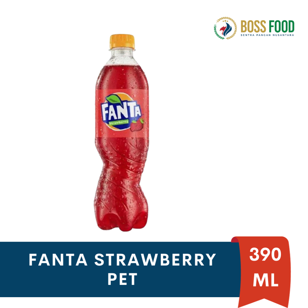 

FANTA STRAWBERRY PET 390 ML