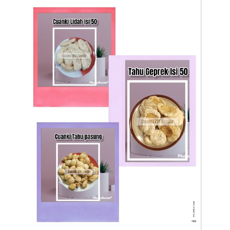 

Cuanki Paket Hemat Topping Boci Lidah50|Batagorkering50|TahuGeprek50