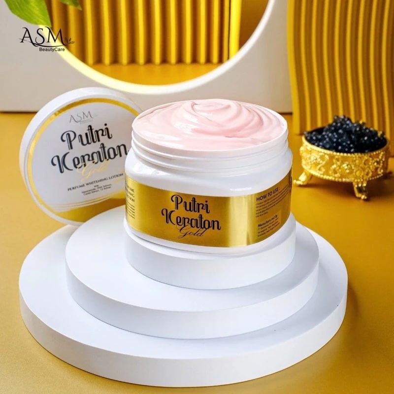 PARFUM WHITENING LOTION PUTRI KERATON GOLD / HB PEMUTIH BODY LOTION