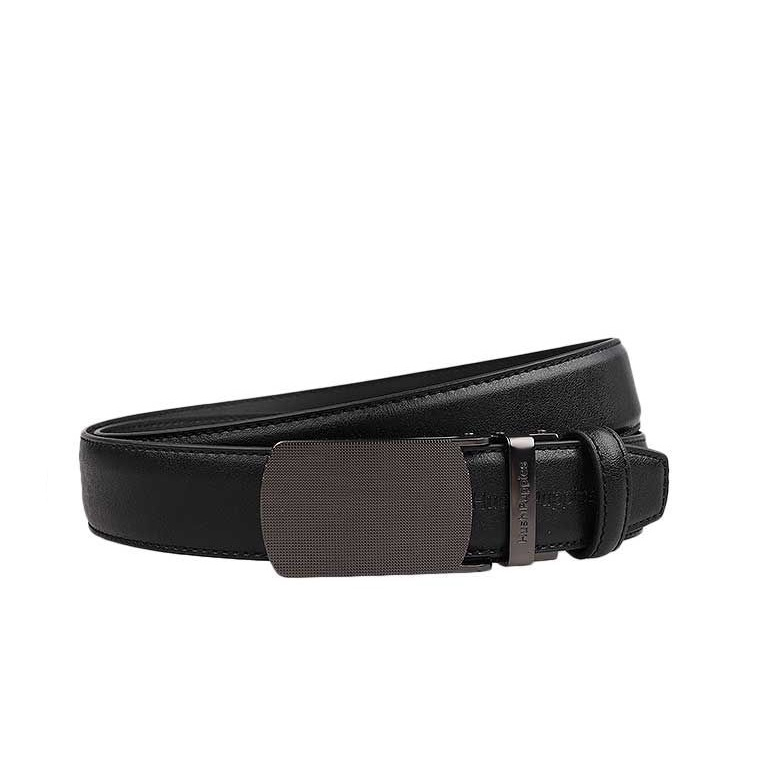 HUSH PUPPIES - A50405 AUTOMATIC Men Belt / KULIT ASLI - BLACK