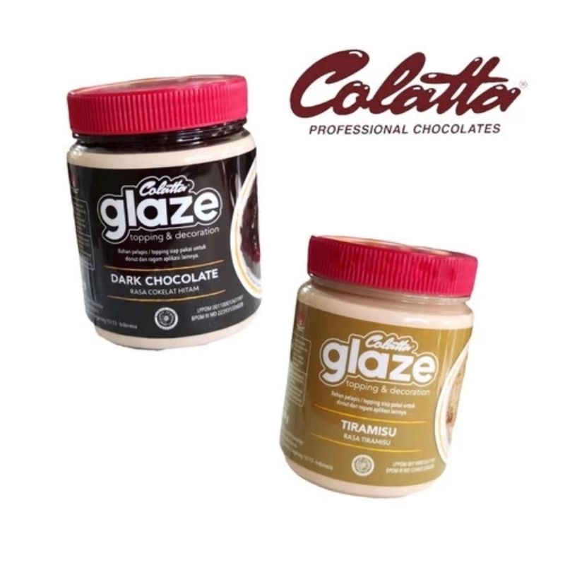 

colatta glaze 250gr(coklat/tiramisu)