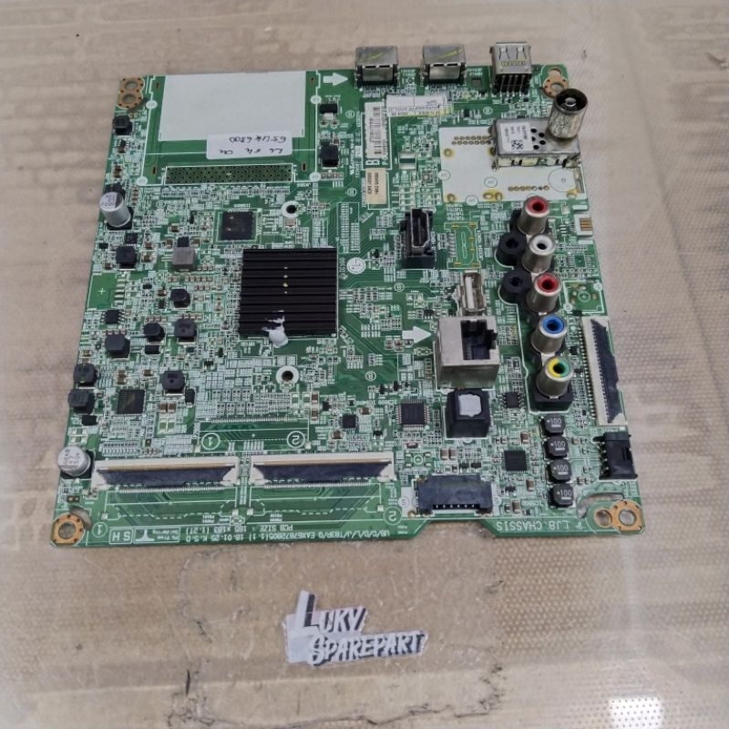 MB LG 65UK6300PTE MAINBOARD MOTHERBOARD MESIN TV MOBO MODUL