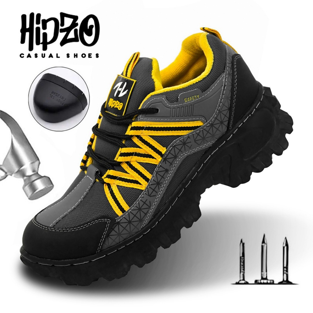 Sepatu Safety Ujung Besi HIPZO M059 - HZ