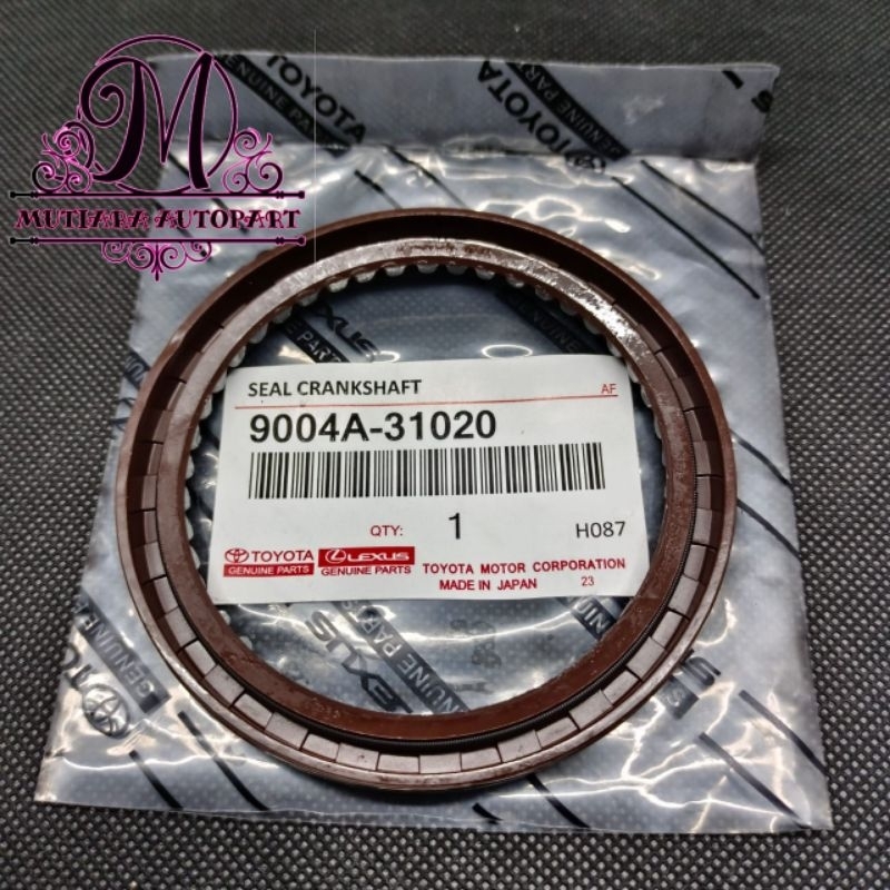 OIL SEAL/ OIL SIL CRANKSHAFT BELAKANG AVANZA XENIA GRANMAK RUSH GARANSI