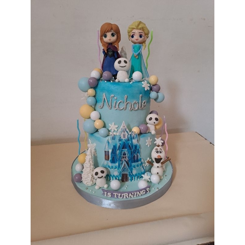 cake ultah frozen