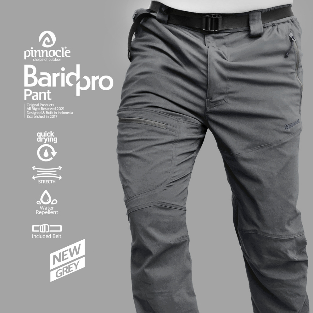 Pinnacle Barid Pro – Grey (XL)