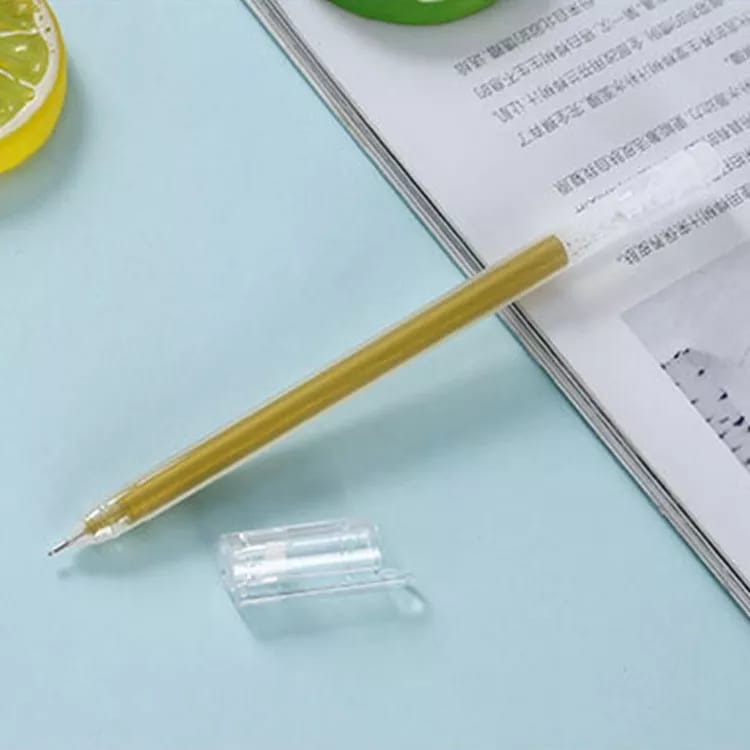 

Pulpen Warna Emas Pen Metalic Pena Unik