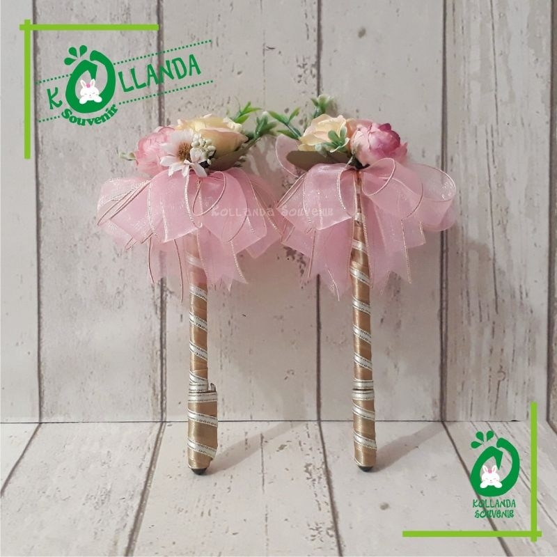 SIGNING PEN/FLOWER PEN/GUESTBOOK PEN/PENA MEJA TAMU/PENA TANDATANGAN