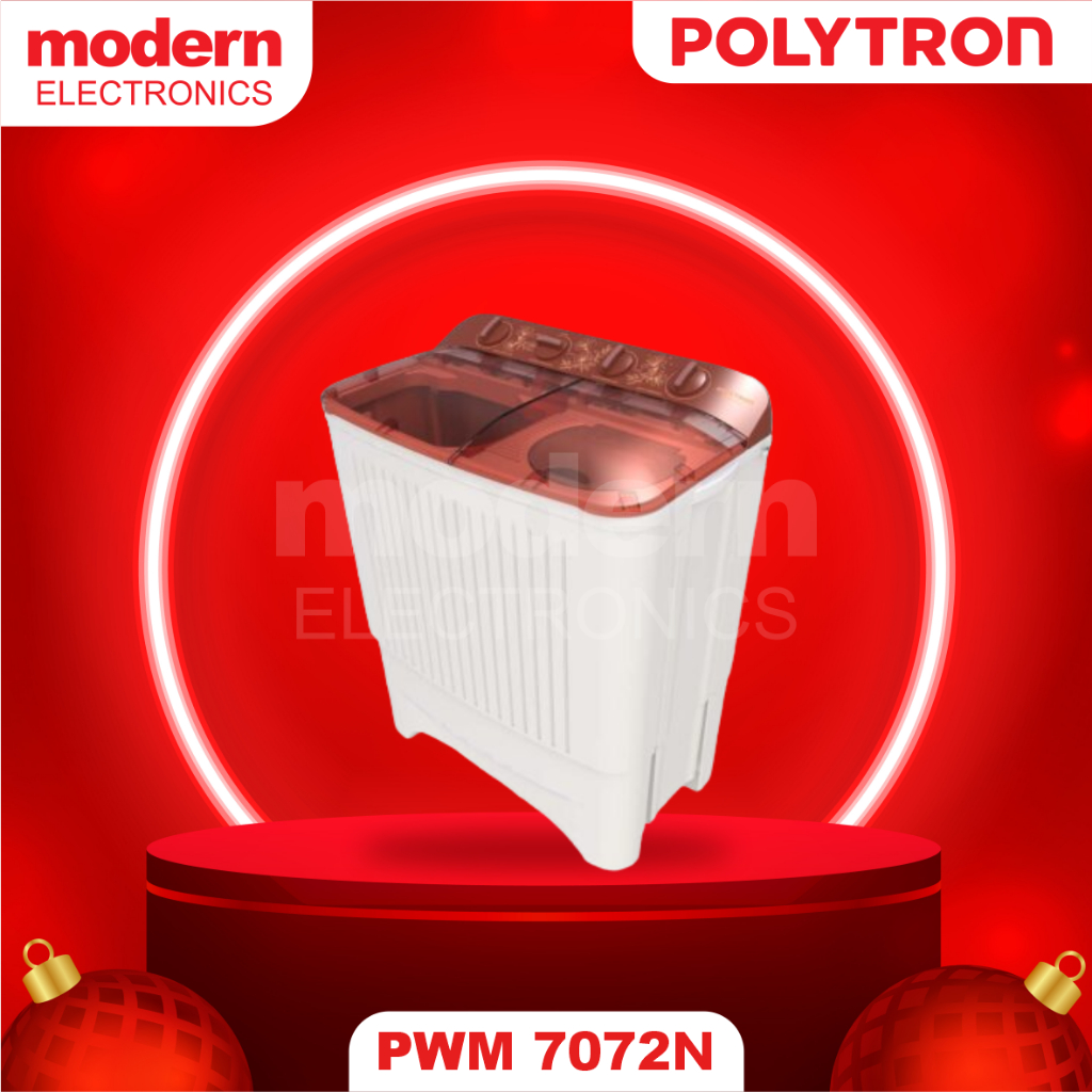 Mesin Cuci Polytron 7Kg PWM 7072 / PWM7072