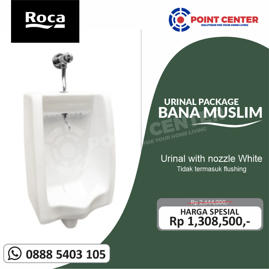 TERLARIS URINAL ROCA BANA MUSLIM / URINOIR