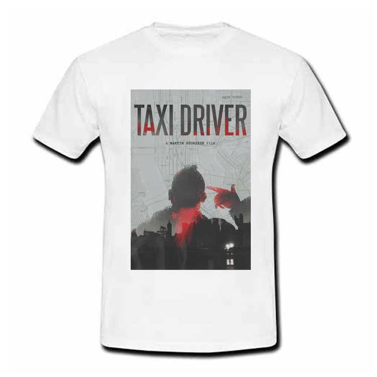 Kaos Taxi Driver Tshirt Bahan Katun Casual Unisex T-SHIRT