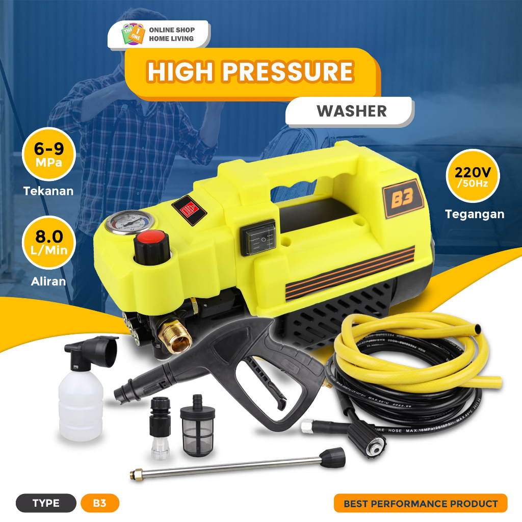 Alat Steam Cuci Motor Dan Mobil Jet cleaner M26 & B3 Jet Steam Listrik