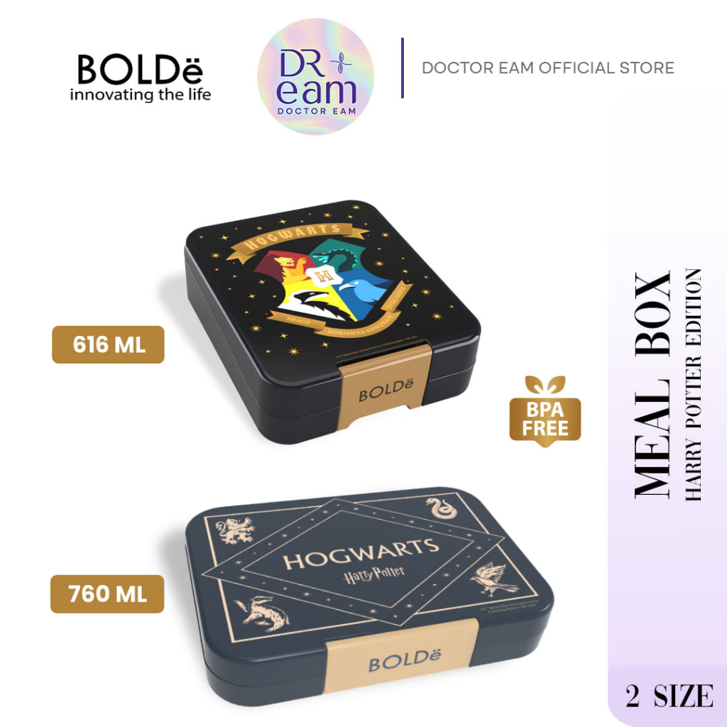 BOLDe Meal Box / Kotak Tempat Makan Harry Potter Edition