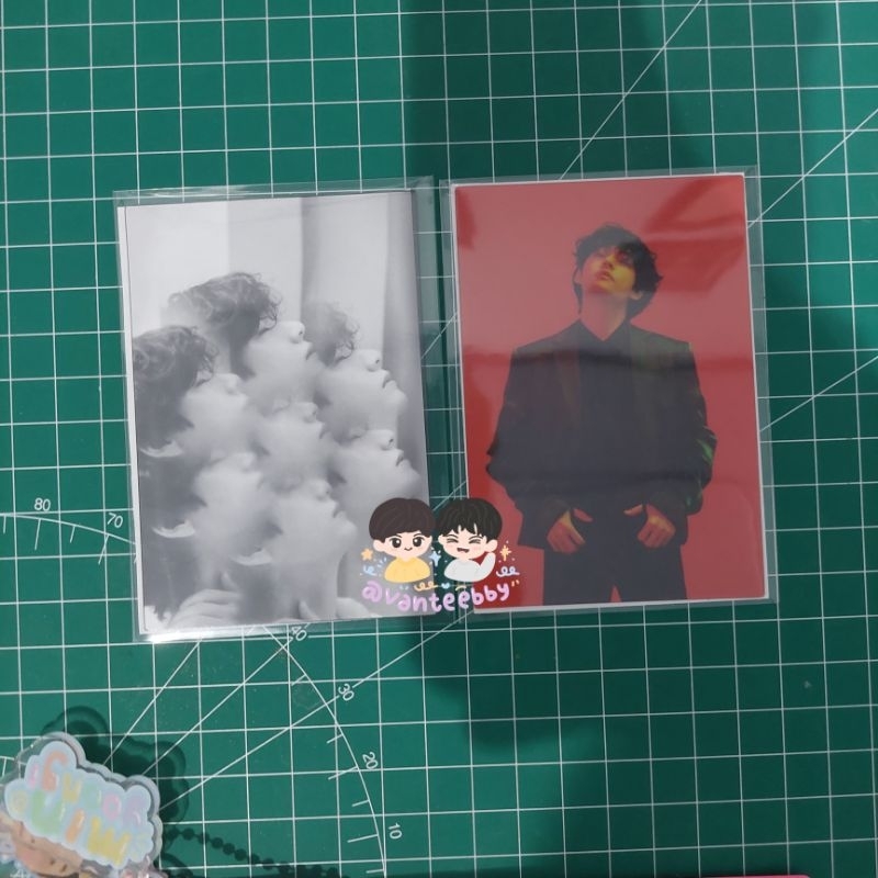 PHOTOCARD TAEHYUNG TRANSPARAN MOTS 7 PHOTOBOOK