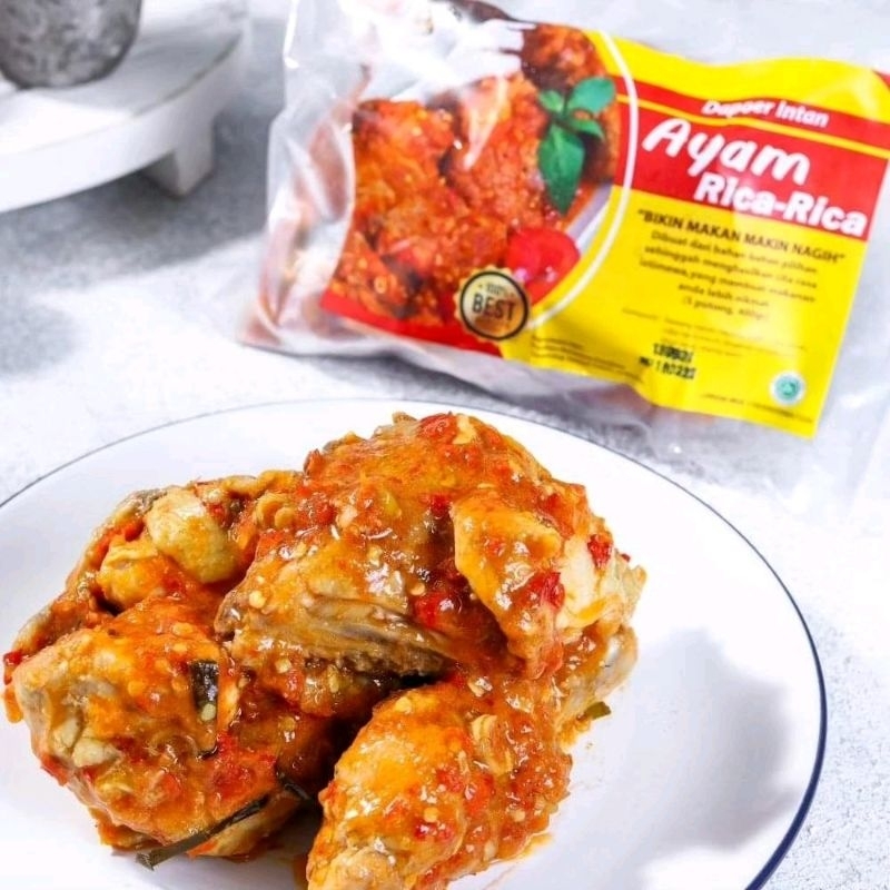 

Ayam Rica-rica spicy chicken stew Manado Style 5 potong