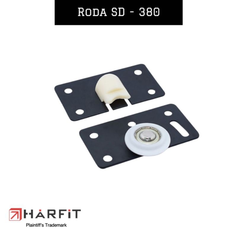 Roda SD 380 Sleding Pintu Lemari Geser Harfit Sleding