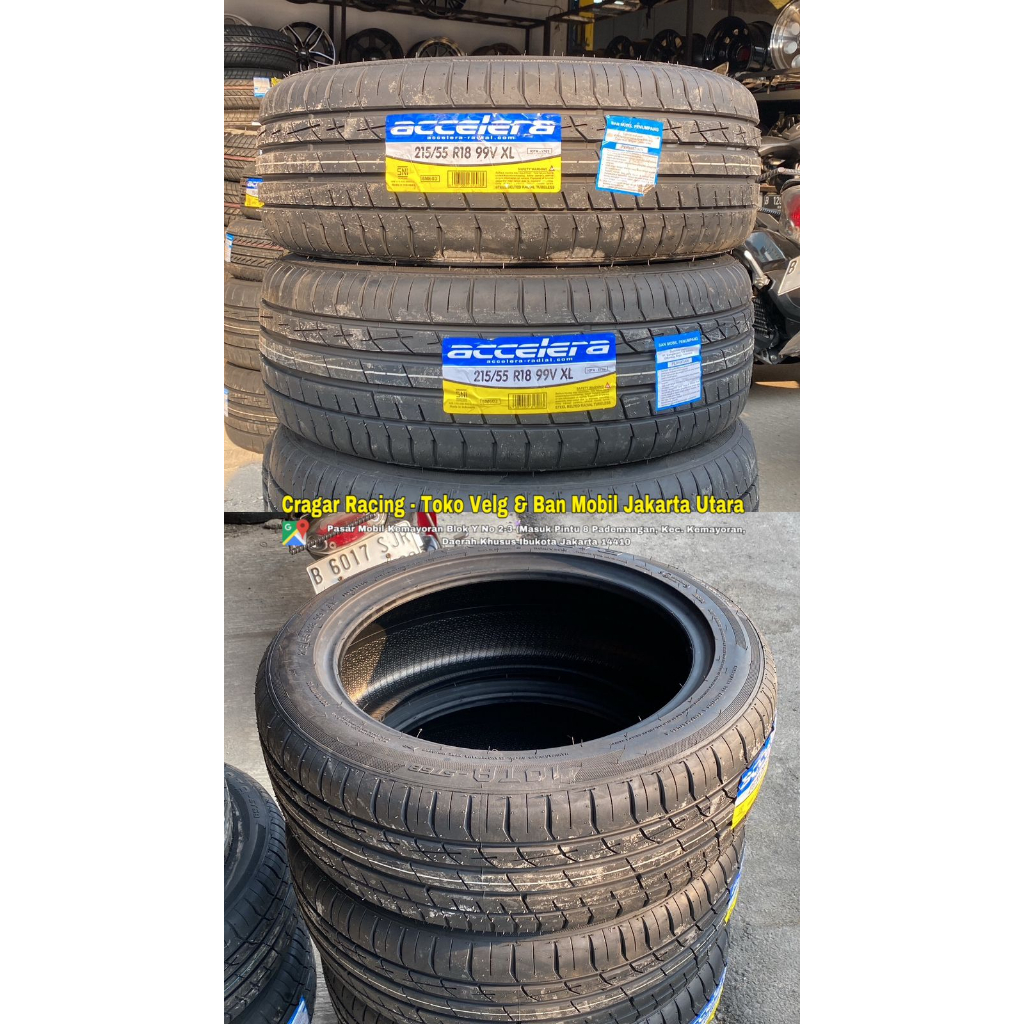Ban Mobil Ukuran 215 55 R18 Merk Accelera Iota St68 Ban Standar Chevrolet Trax