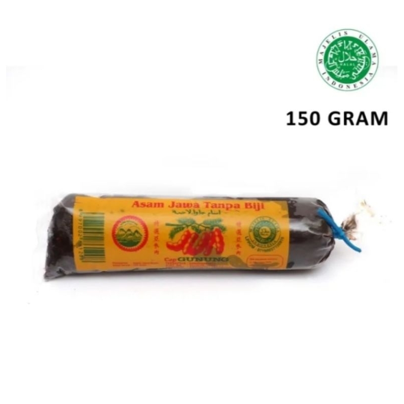 

Asam Jawa tanpa biji (cap gunung)