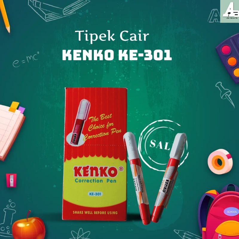 

1pcs Correction Pen Kenko KE 301 /Tipe x cair