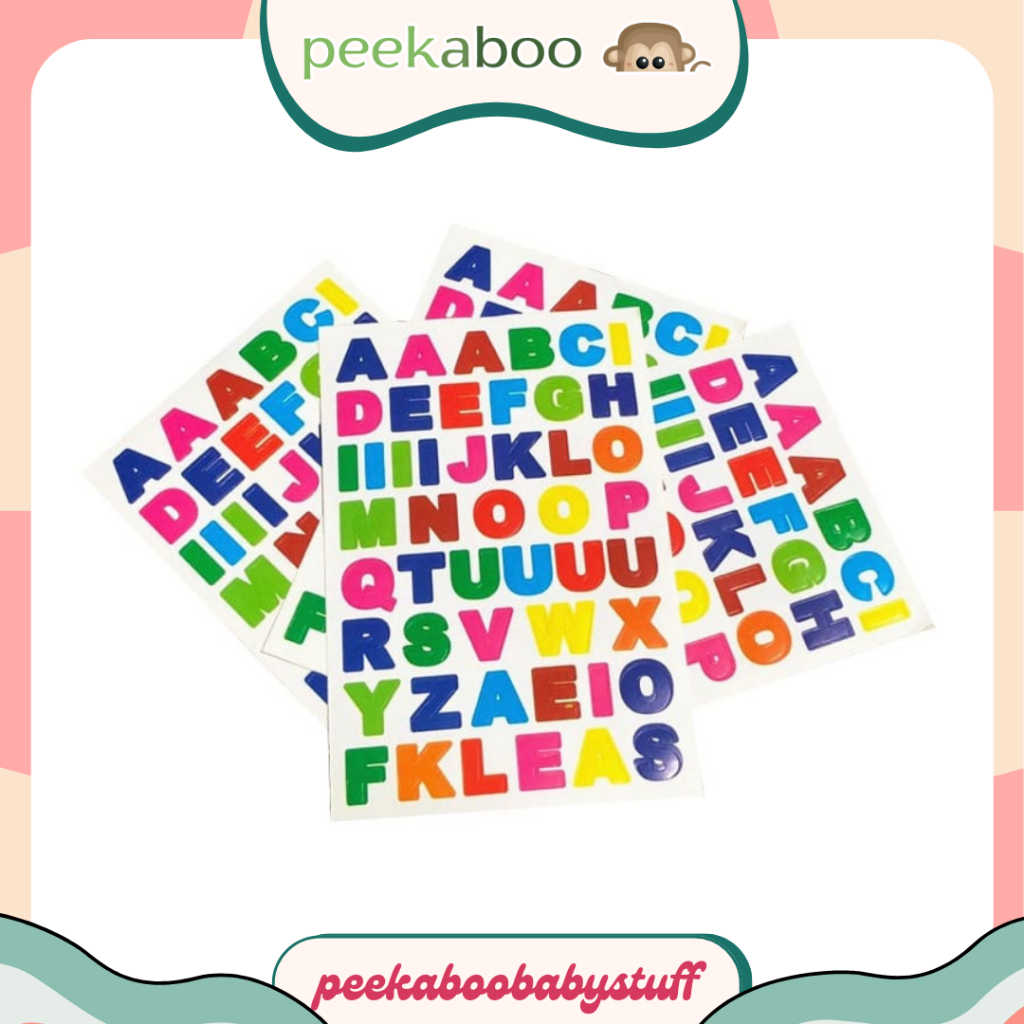 

STICKER REWARDS ANAK - HURUF ABC || STICKER REWARD ANAK || STIKER LUCU DIY MURAH