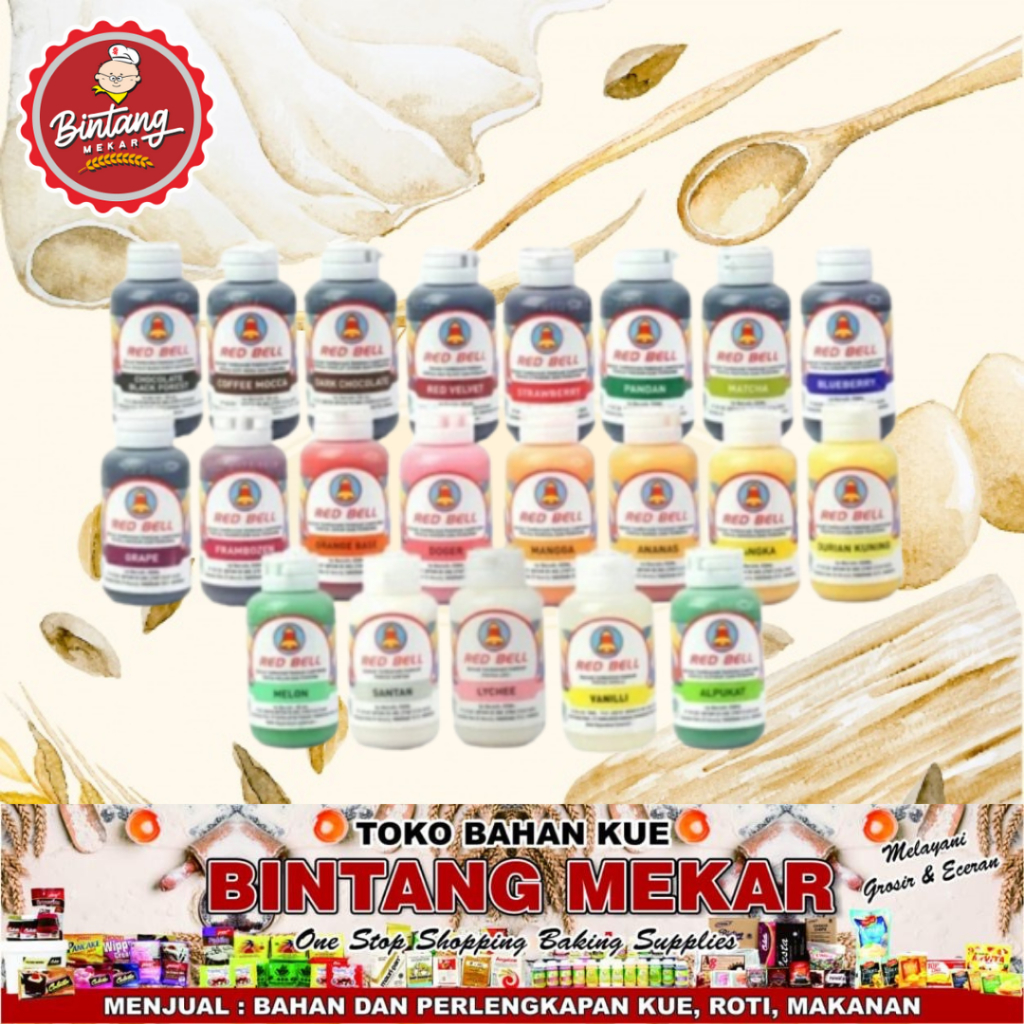 

Pasta/Perisa RED BELL 55ml