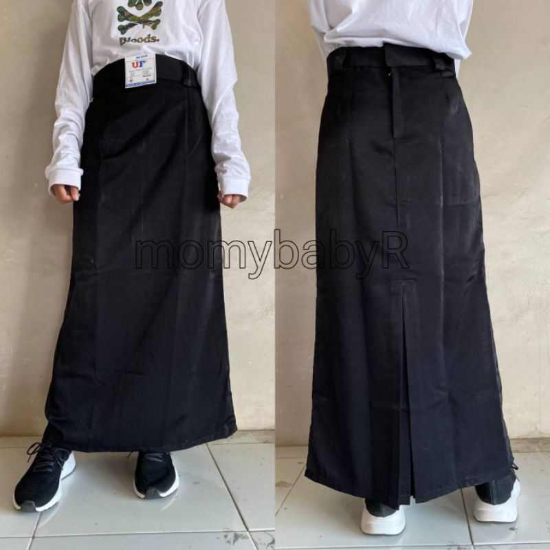 Rok Span Belah Belakang/ Rempel Belakang Kerja Sekolah SMP SMA