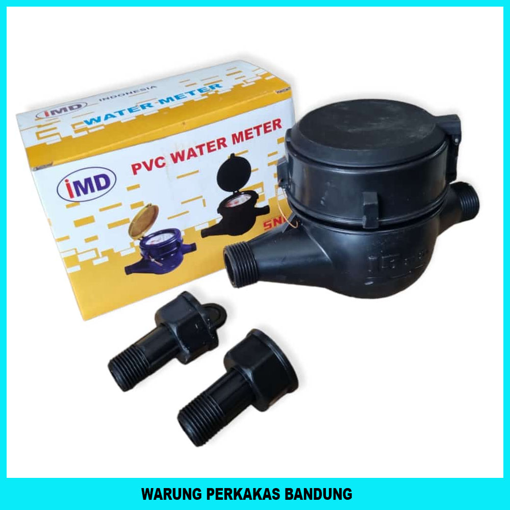 IMD METERAN AIR PLASTIK 1/2'' SNI - IMD METERAN AIR PAM BODY PLASTIK SNI