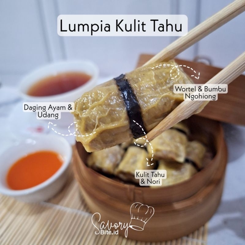 

Lumpia Kulit Tahu Frozen 10pcs