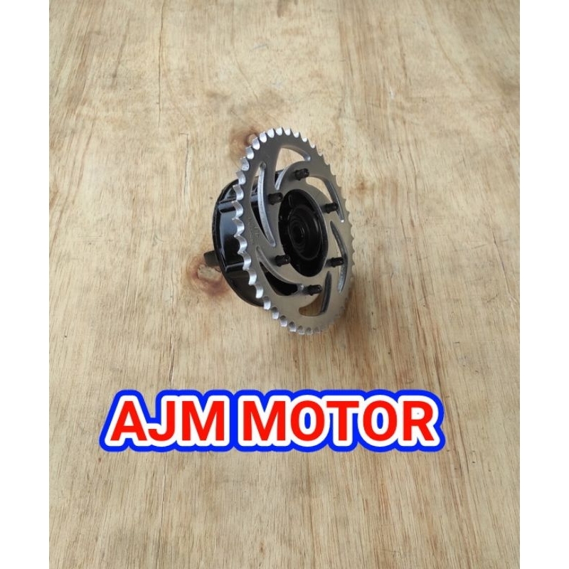 panel nap dudukan gear + gir blakang Yamaha JUPITER MX 150/MX KING ORI YIIM