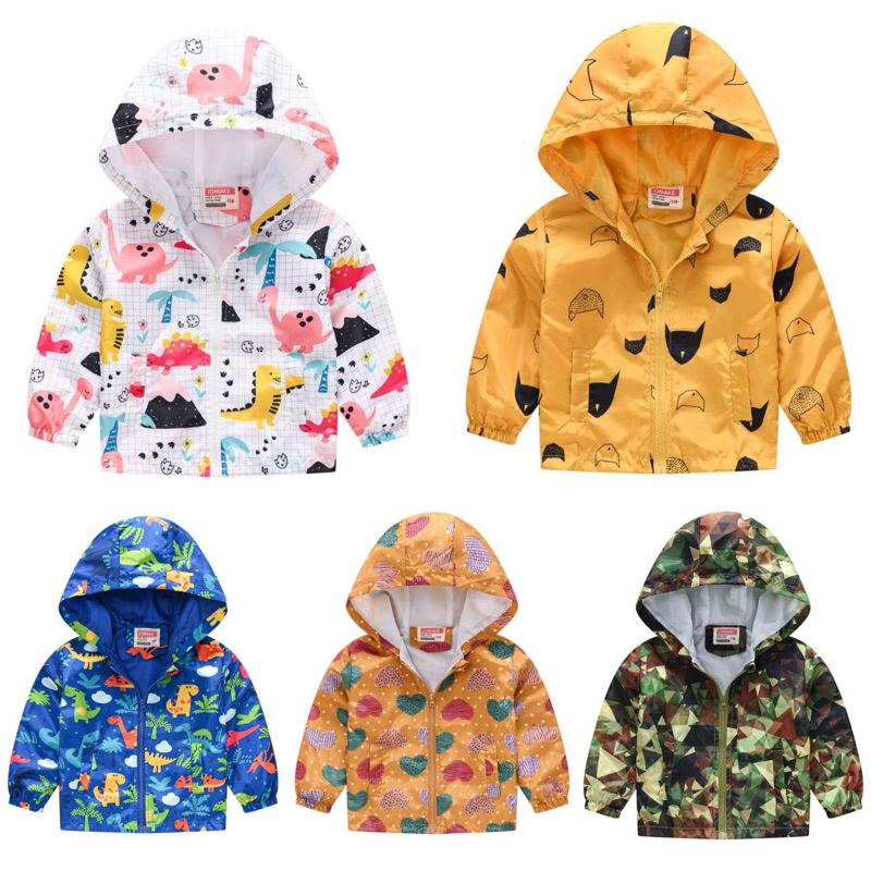 JAKET ANAK PARASUT / Jaket Parasut Anak / Jaket Motif Anak Laki-laki dan Perempuan