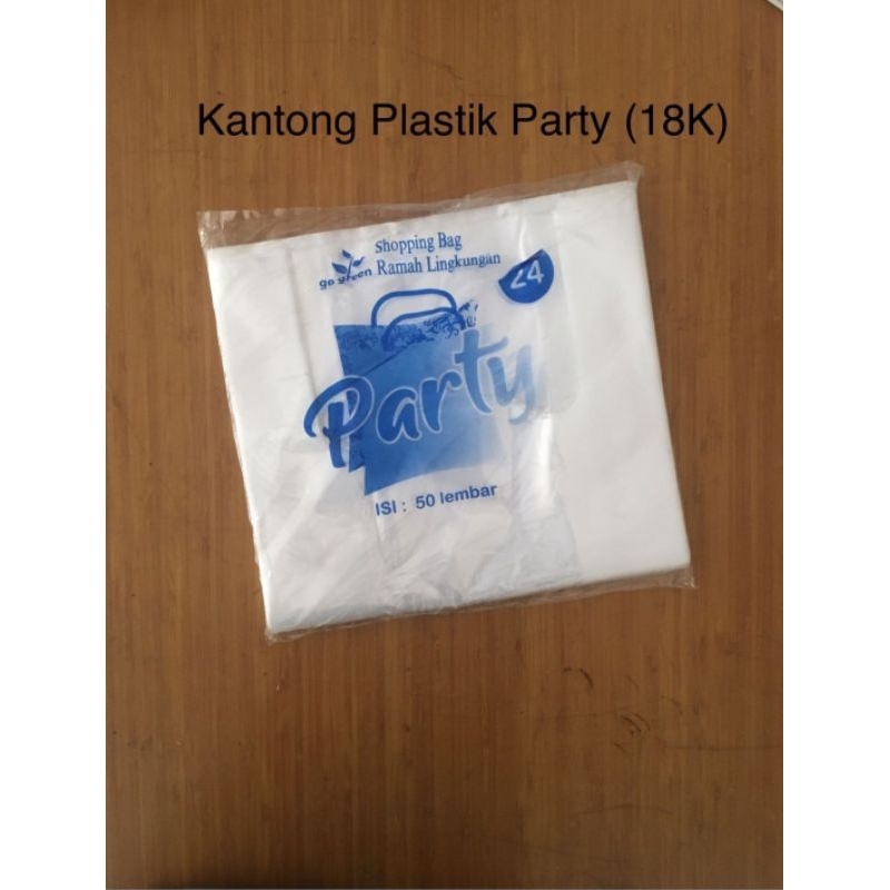 Kantong Plastik Bening Transparan