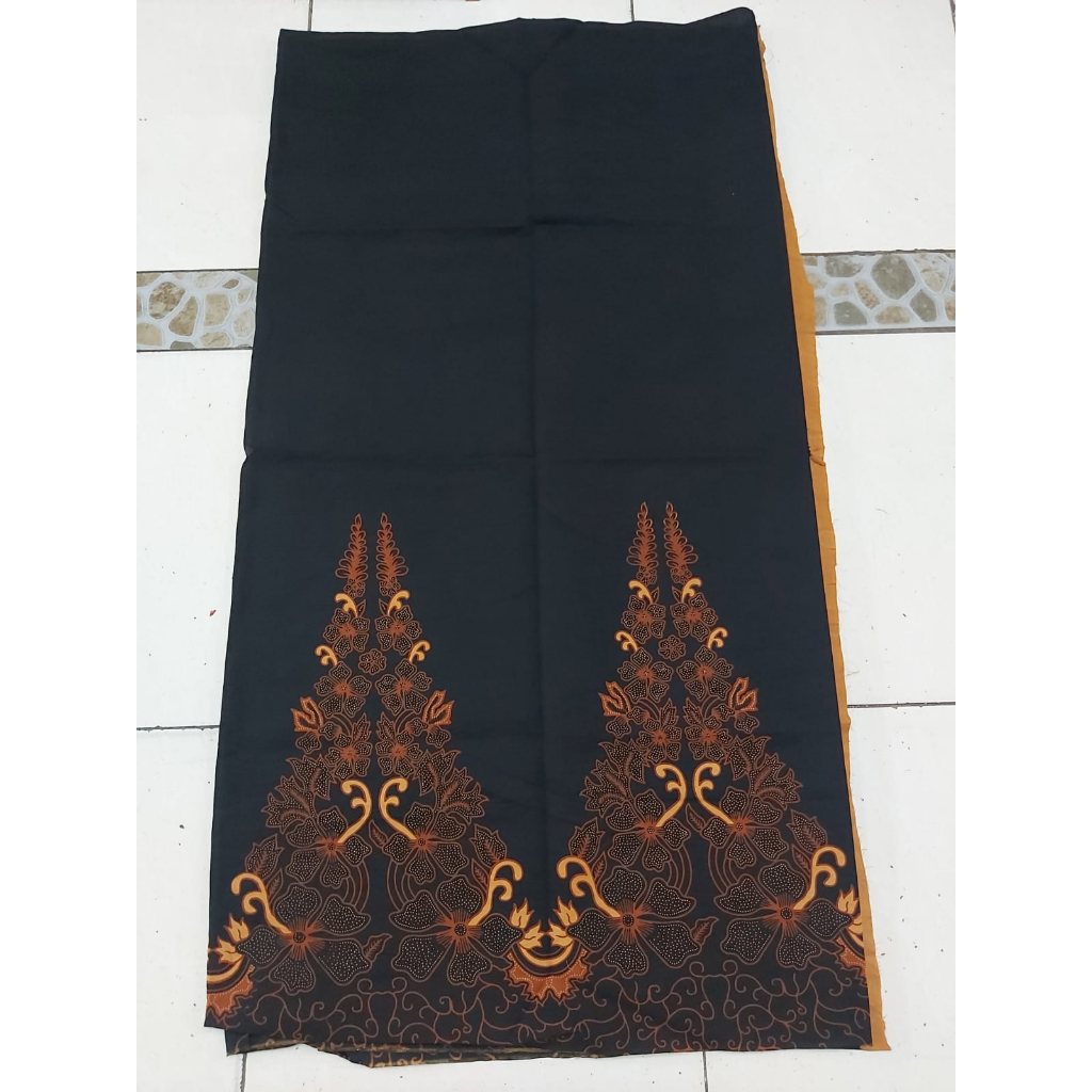 Kain Jarik Batik SOLO motif sogan gunungan bunga