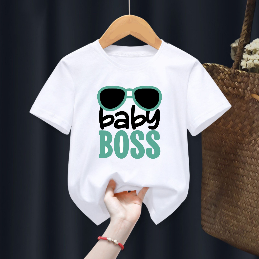 Baju Kaos Bayi Anak Baby Boss