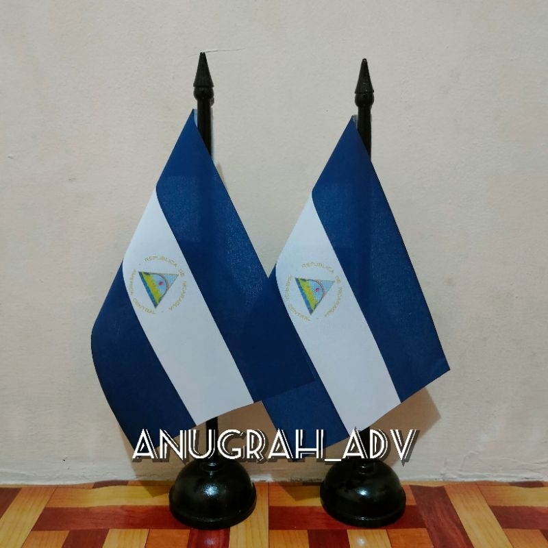 

tiang kayu bendera meja NICARAGUA