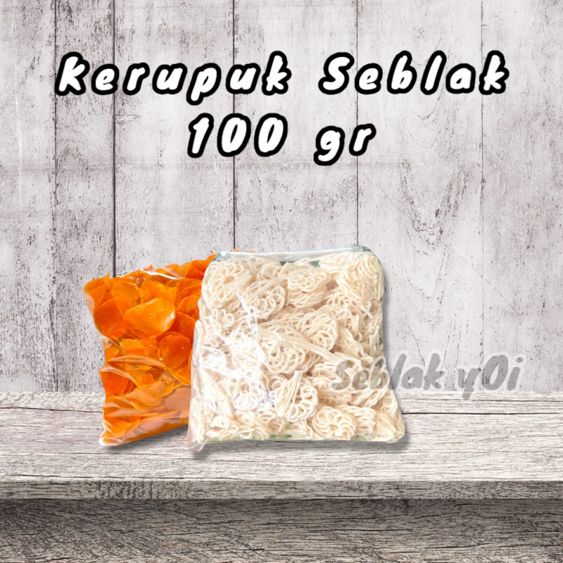 

Kerupuk Seblak 100gr