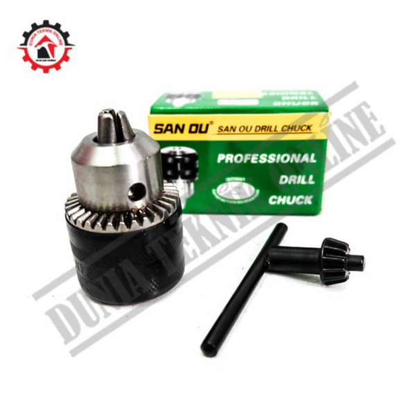 Kepala Bor 10mm 13mm - Kepala Bor Drat 10 13 mm - Drill Chuck - 10mm Berkualitas
