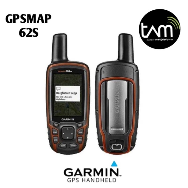 GPS GARMIN 64S FREE PETA ORIGINAL