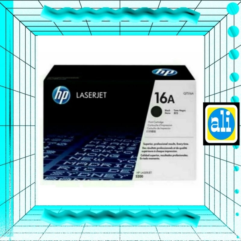 Toner HP 16A for=5200, 5200DTN, 5200L, 5200N, 5200TN original