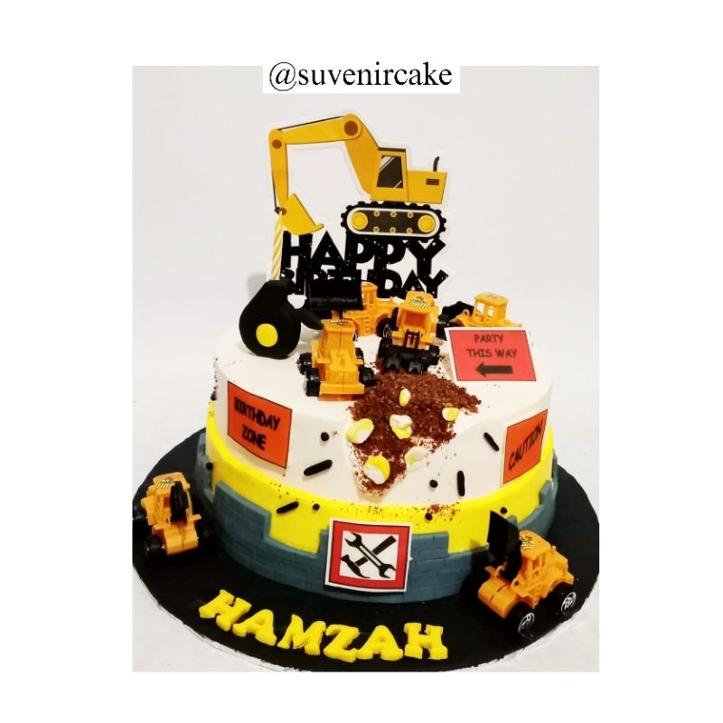 

Cake contruction/contructin cake/kue ulang tahun contruction/custom