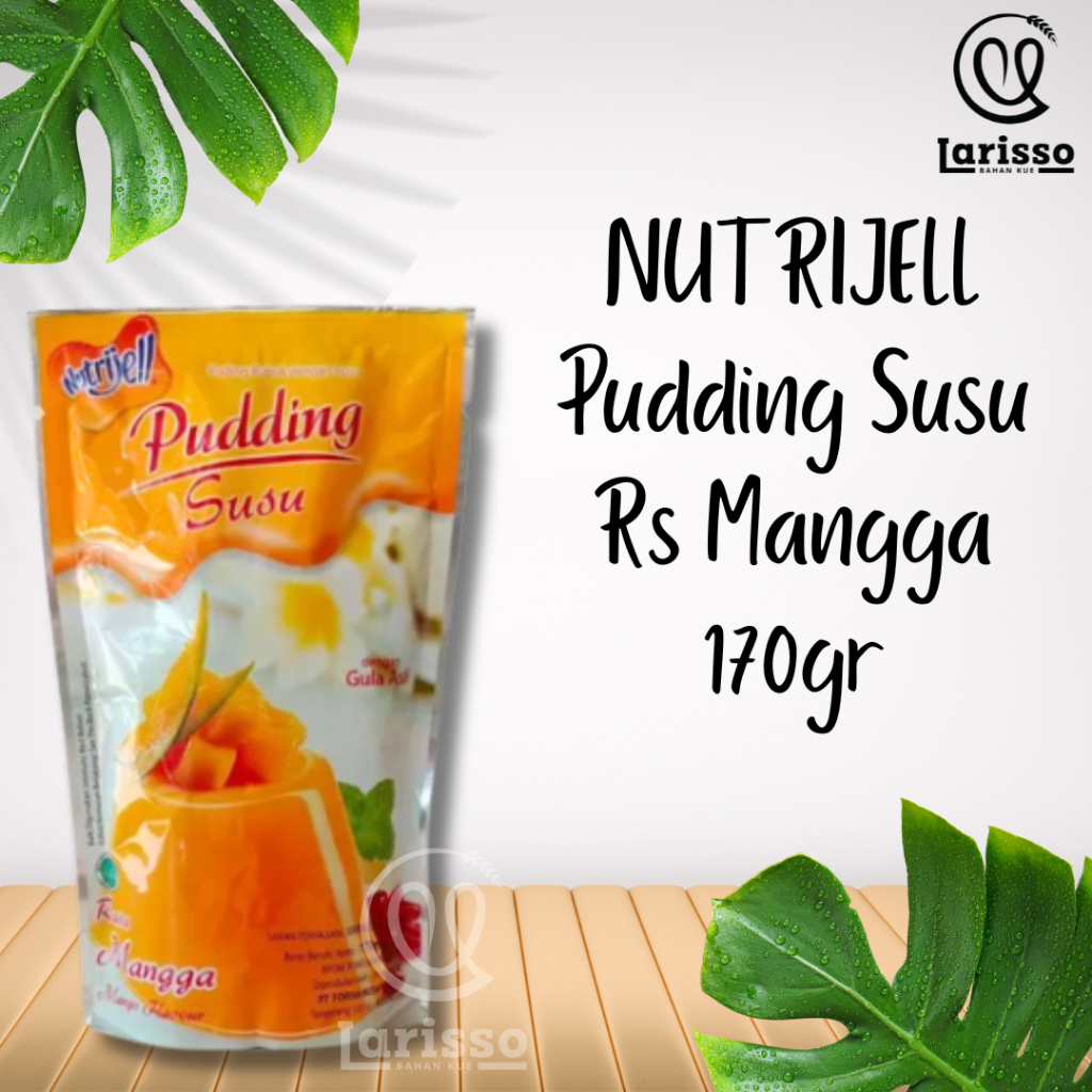 

NUTRIJELL PUDDING SUSU RASA MANGGA 170GR PUDING BUBUK DENGAN SUSU DAN MANGGA