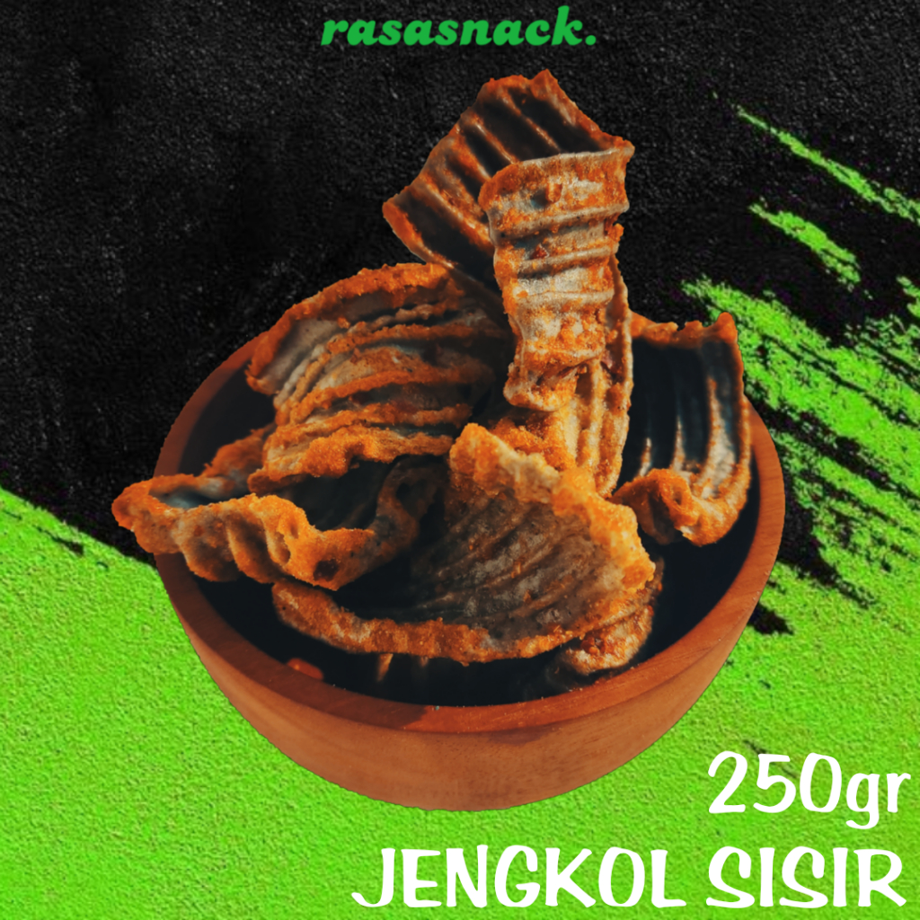 

KERUPUK JENGKOL SISIR 250 GRAM DAUN JERUK
