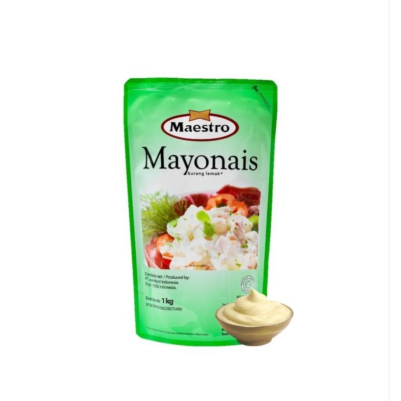 

Maestro Mayonaise Mayonnaise Kemasan 1 kg