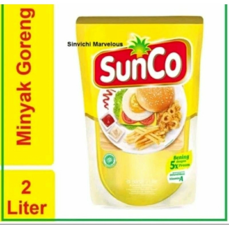 

minyak goreng Sunco 2ltr cashback 10rb