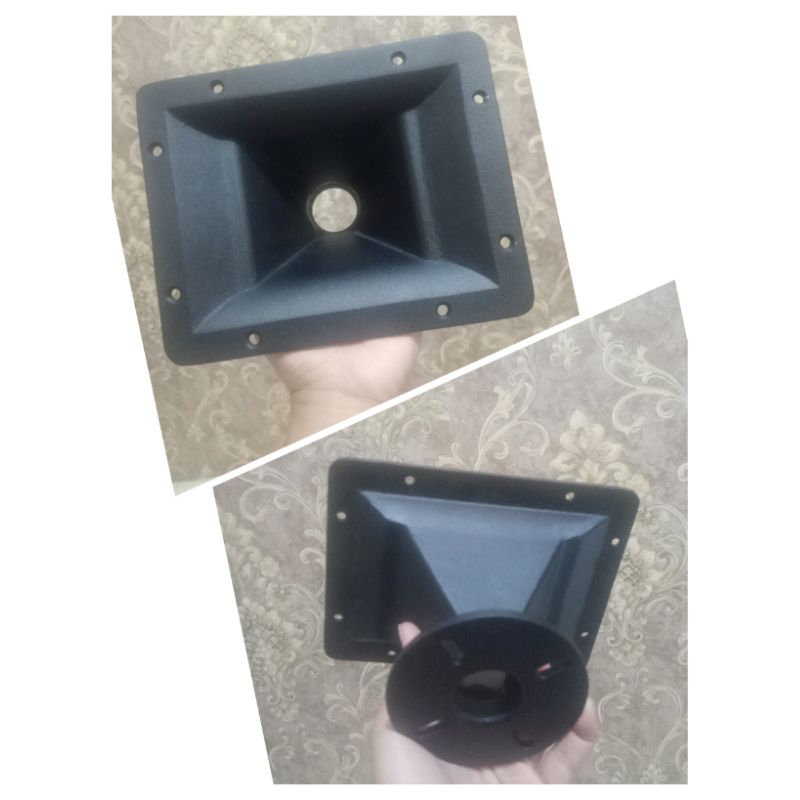 HORN TWITER CORONG  ALMUNIUM 15×19 CM (Baut Drat)