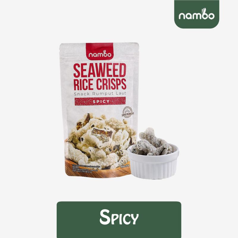 

Nambo Seaweed Rice Crisps Spicy 25 Gr