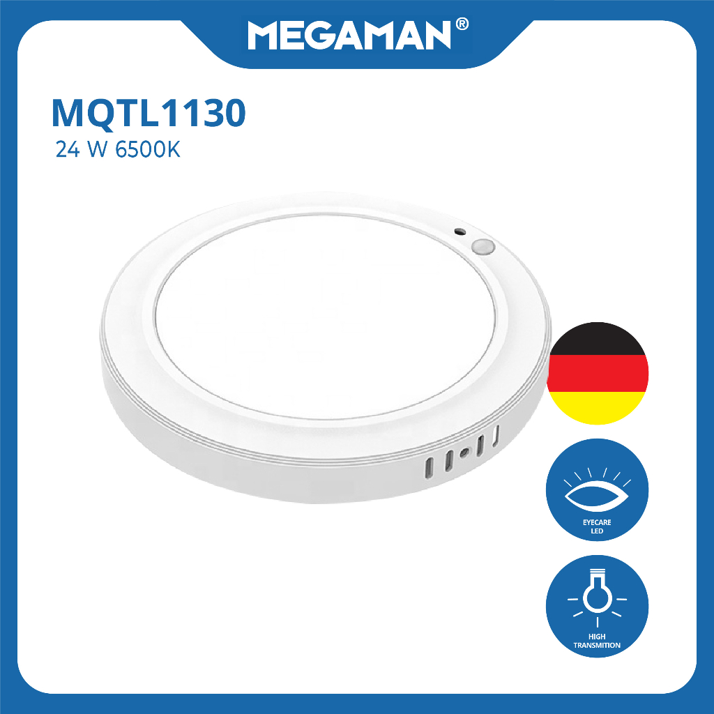MEGAMAN LAMPU LED DOWNLIGHT 24W BULAT OUTBOW LAMP DOWNLIGHT OUTBOW