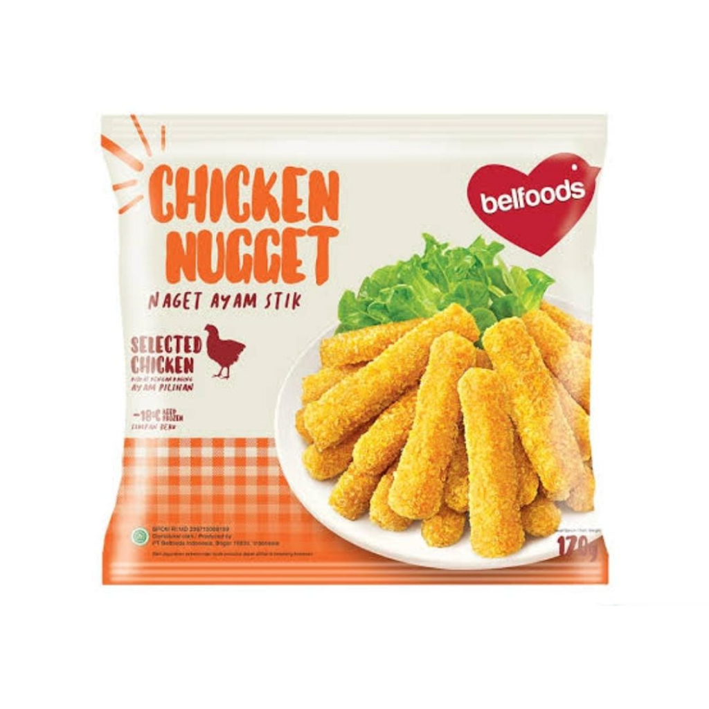 

BELFOODS NUGET FAV STIK 170GR